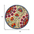 Red and Multicolor Indoor Outdoor Runner Rug